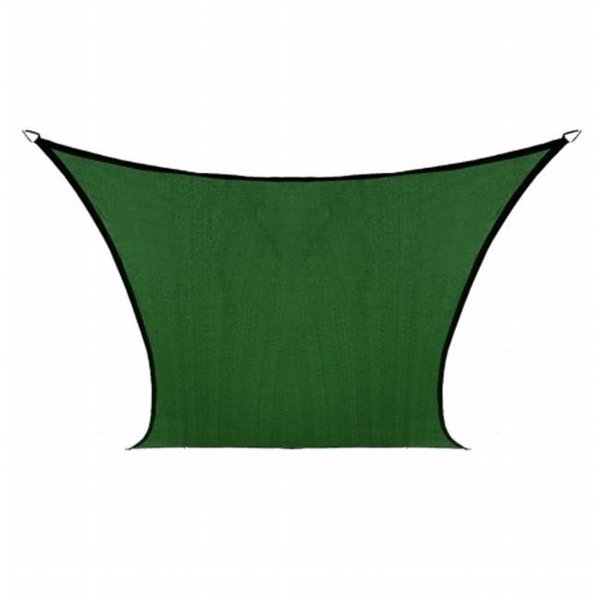 Gale Pacific Usa Inc Gale Pacific USA 473815 Coolaroo Coolhaven SHADE SAIL SQUARE 12'   Heritage GREEN 473815